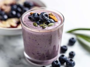 طرز تهیه اسموتی بلوبری
