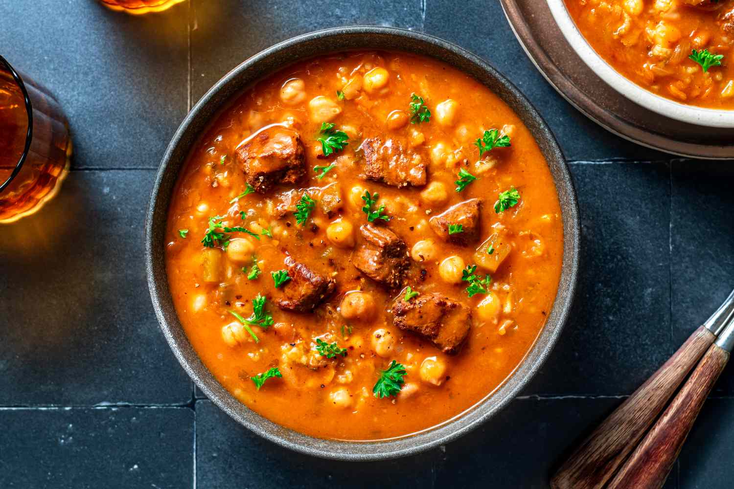 طرز تهیه سوپ سبزیجات مراکشی