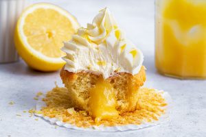 طرز تهیه کاپ کیک های لیمویی
